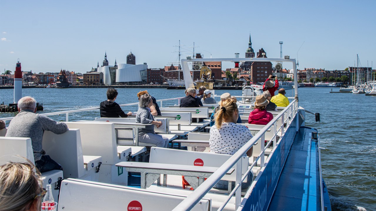 Stralsund maritim entdecken // © Weiße Flotte GmbH Stralsund maritim entdecken // © Weiße Flotte GmbH