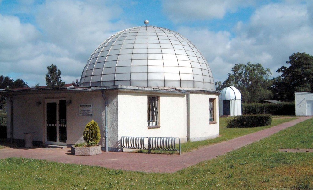 Planetarium met observatorium // © Maik Senkbeil, Stadt Lübz Planetarium met observatorium // © Maik Senkbeil, Stadt Lübz