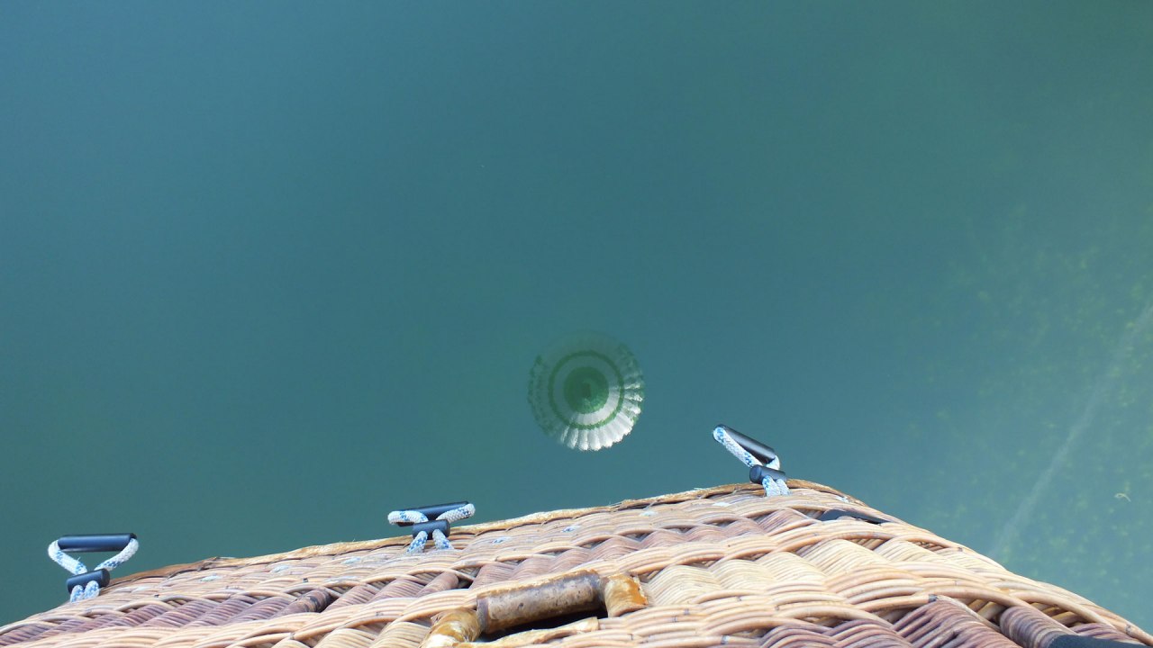 Spiegelbild des Ballons in der M&uuml;ritz // &copy; Jan Fencik