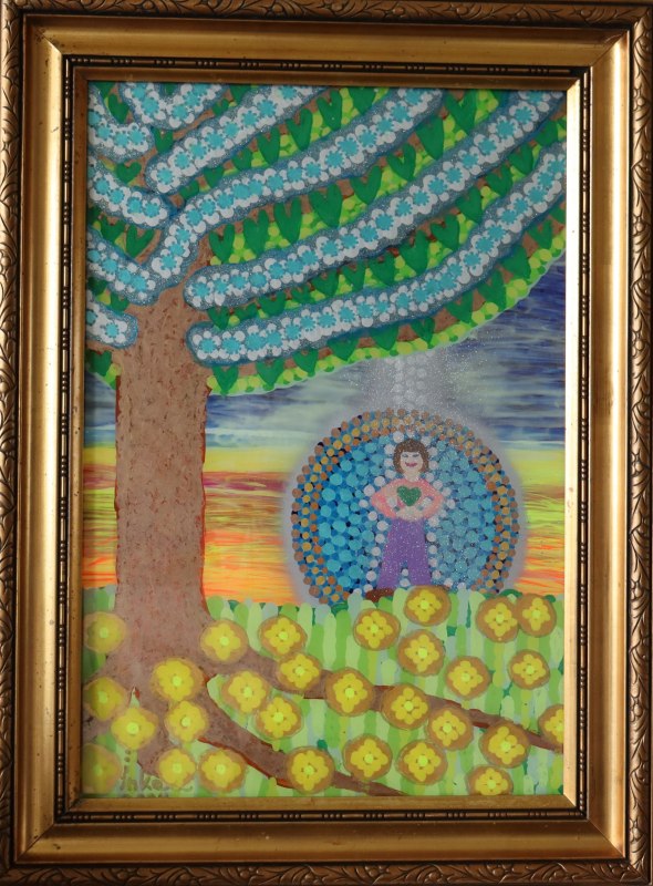 Der junge Mann und der Baum, &copy; Inka