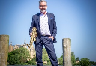 Kultjazzer Andreas Pasternack, &copy; Marion D. Kuhlmann