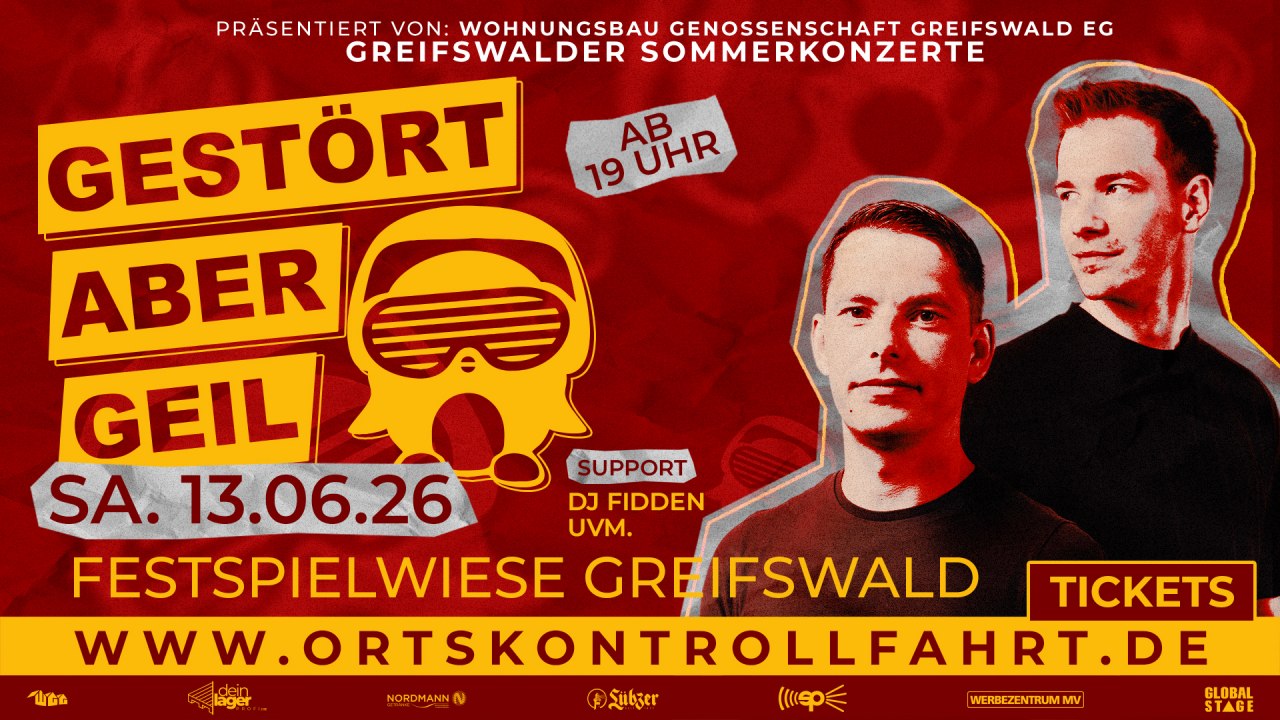 Gest&ouml;rt aber GeiL // &copy; Werbezentrum MV GmbH