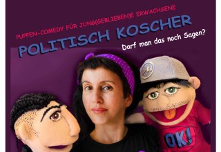 Die handgemachten Stab- und Klappmaulpuppentreten seit &uuml;ber 12 Jahren in Schulen, Theaterh&auml;usern,Museen, diversen Community-Treffpunkten und aufFestivals auf., &copy; Shlomit Tripp