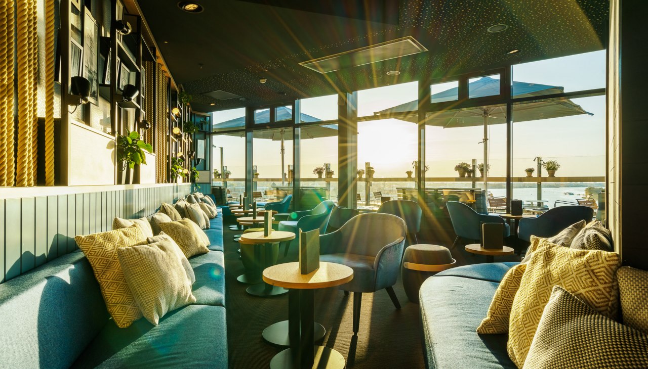 KAI40 Rooftop Bar, © ScanHotels, Rostock