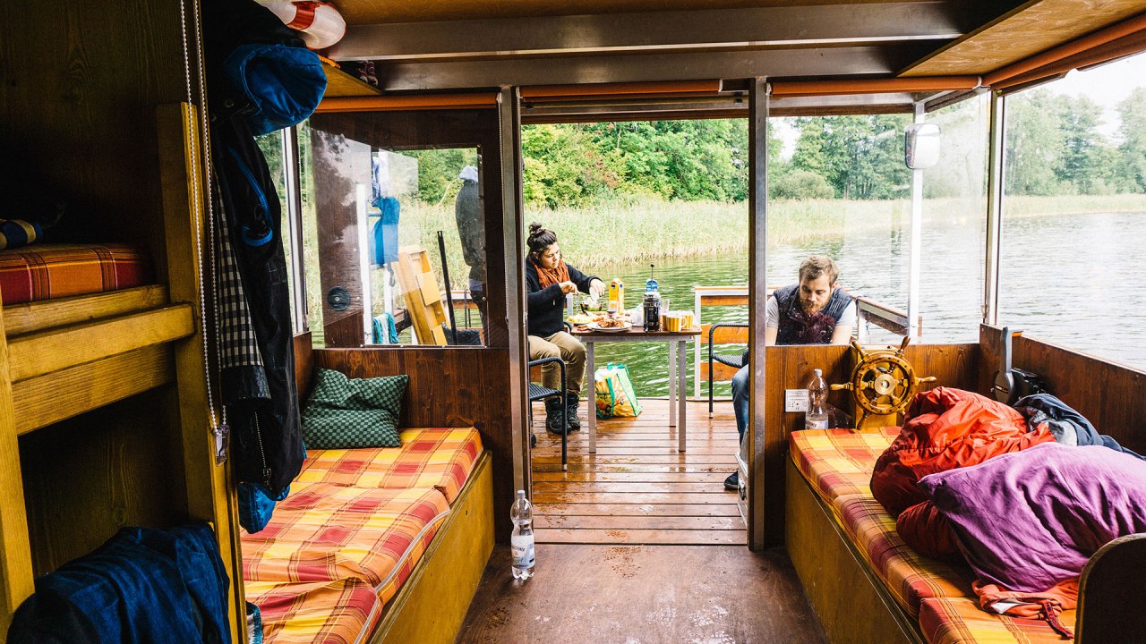 Floß TS735 (Innenansicht) // © Tom Sawyer Tours Floß TS735 (Innenansicht) // © Tom Sawyer Tours