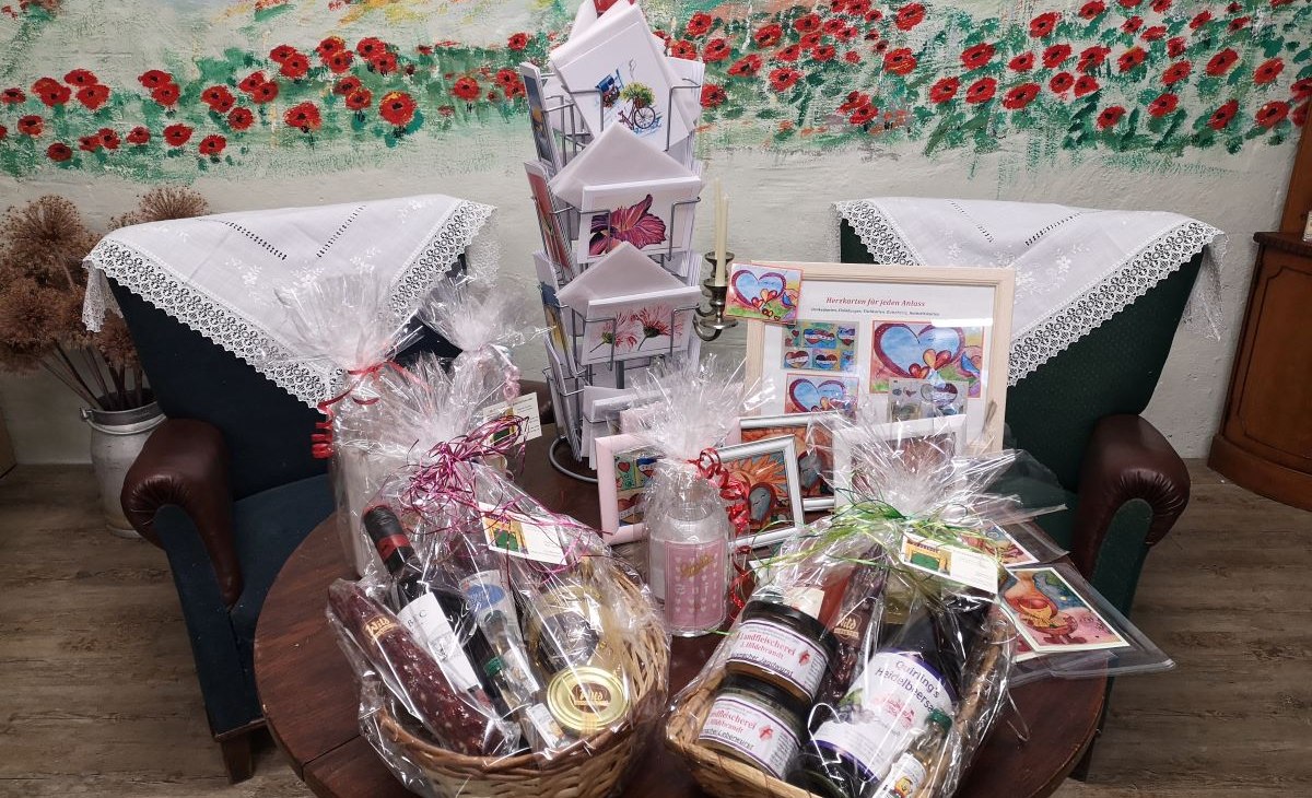 Hofladen der Leezen Pr&auml;sentk&ouml;rbe, &copy; Peggy Kollex