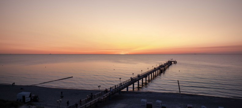 Seebrücke im Ostseeheilbad Graal-Müritz, © Marcus Friedrich // marcusfriedrich.media
