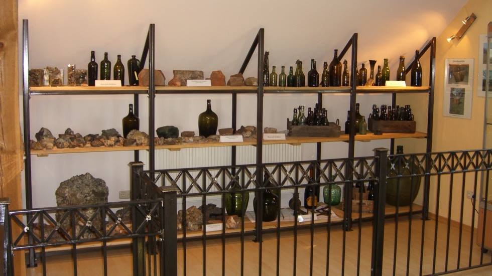 Das Waldglasmuseum - Ausstellungsraum, &copy; TV Mecklenburg-Schwerin e.V.