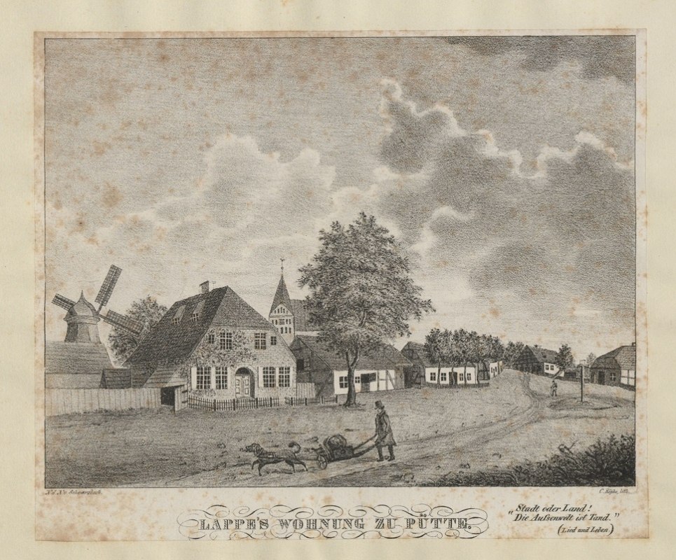 Lappe's flat in P&uuml;tte // &copy; Karl Lappe Verein