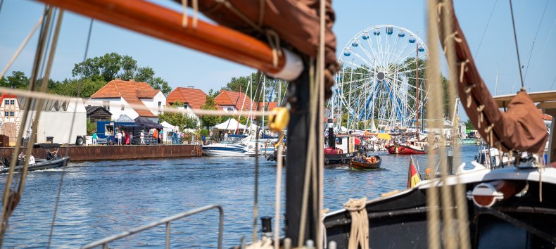 Maritimes Festgelände in Greifswald-Wieck // © André Gschweng Maritimes Festgelände in Greifswald-Wieck // © André Gschweng