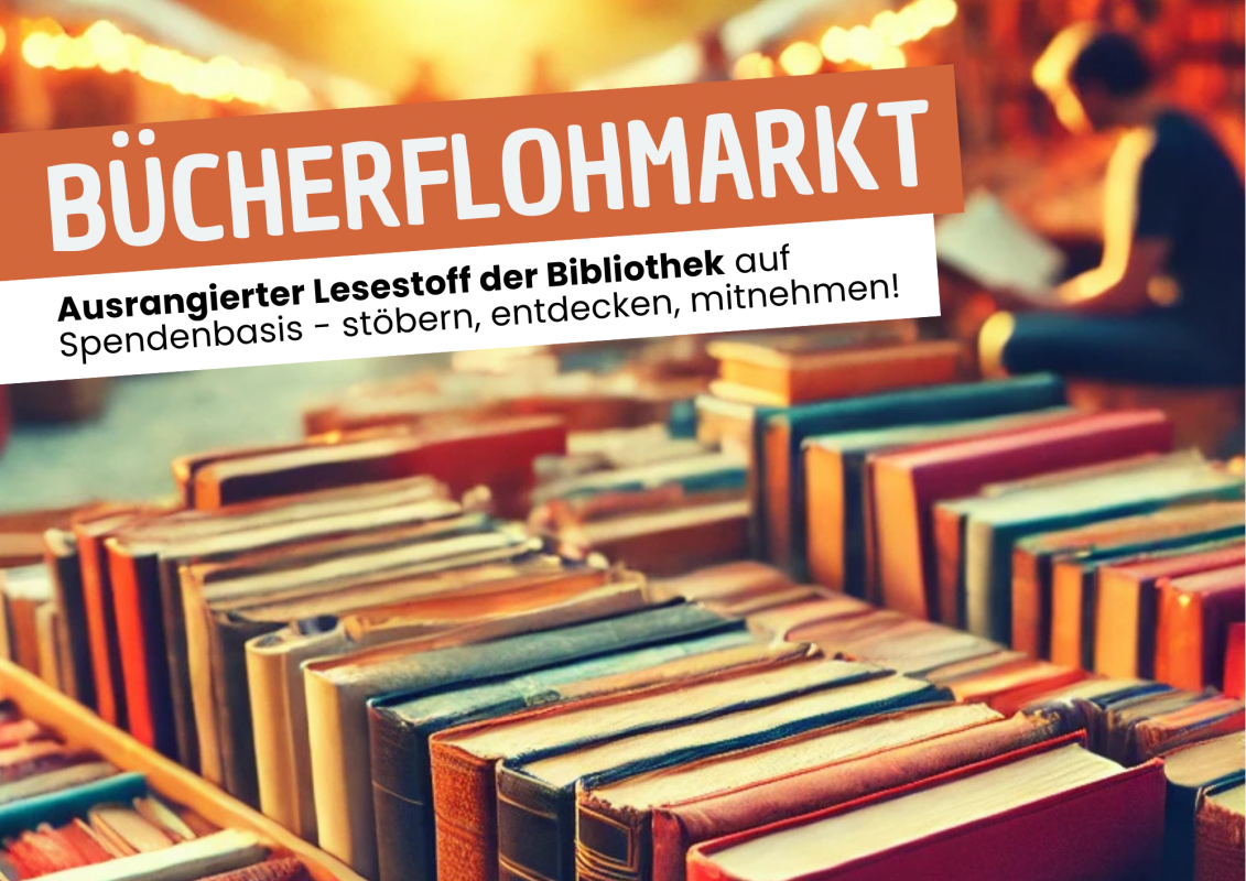 B&uuml;cherflohmarkt Regionalbibliothek Neubrandenburg, &copy; Regionalbibliothek Neubrandenburg