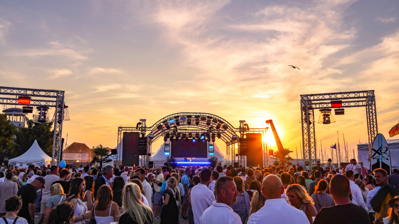 Evenementenstrand K&uuml;hlungsborn // &copy; Jasmin Fernholz