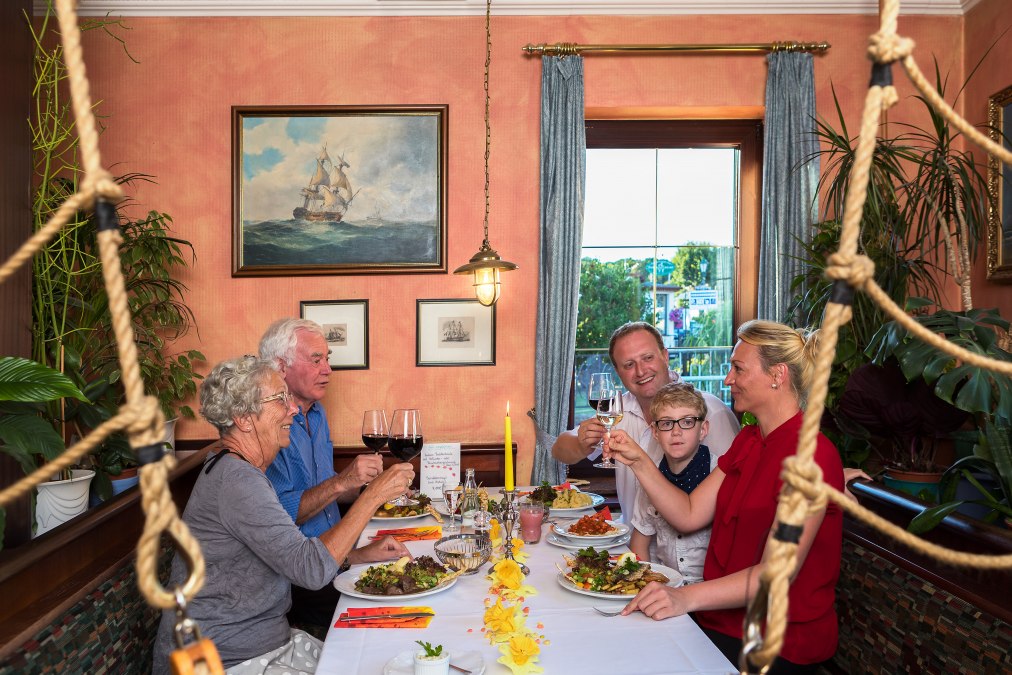 Der Restaurantbereich des Hotels, © Best Western Hotel Hanse Kogge Der Restaurantbereich des Hotels, © Best Western Hotel Hanse Kogge