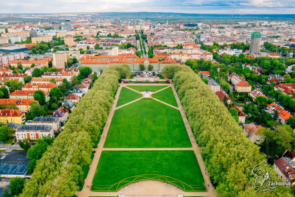 Gr&uuml;nanlage &bdquo;Jasne Błonia im. Jana Pawła II&rdquo;, &copy; Pomorze Zachodnie