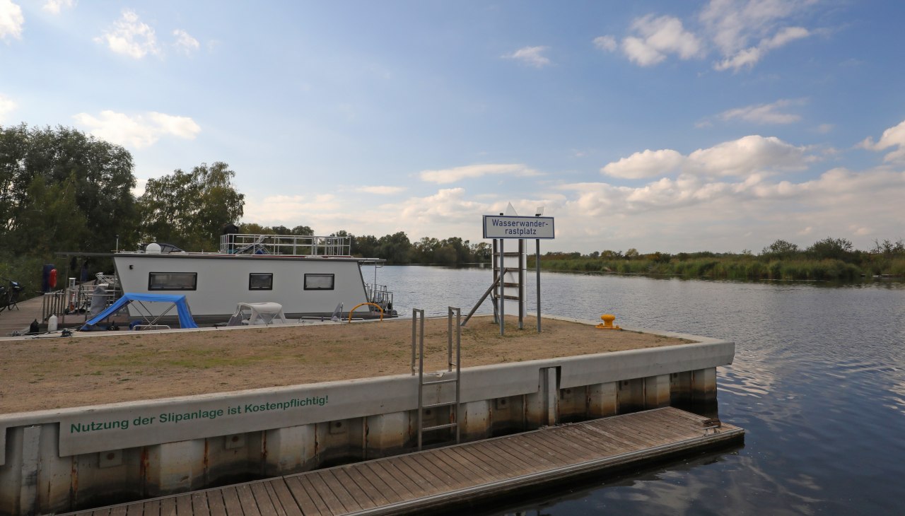 Wasserwanderrastplatz Anklam, © TMV/Gohlke Wasserwanderrastplatz Anklam, © TMV/Gohlke