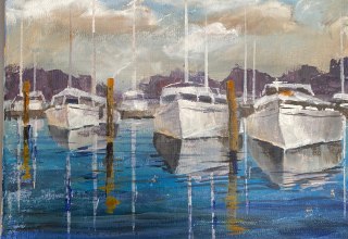 Petra Rackow - Acryl // &copy; Galerie PL