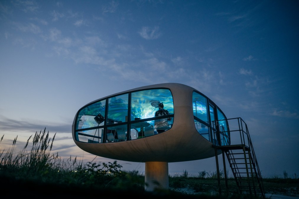 M&uuml;ther-Turms, der ehemaligen Rettungsturm in den D&uuml;nen am Strandabgang auf R&uuml;gen., &copy; Binzer Bucht Tourismus