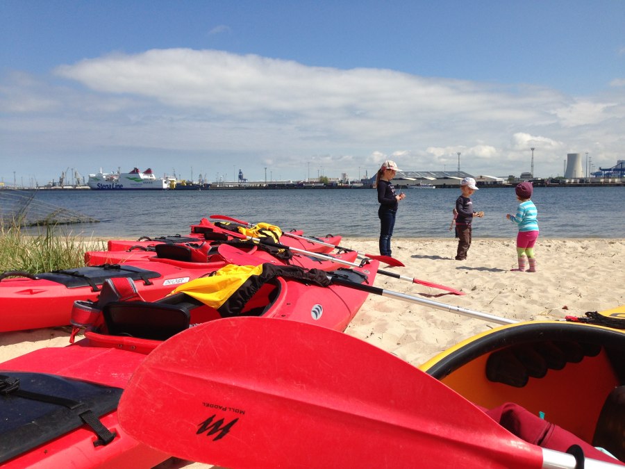 Start am Strand in Schmarl, &copy; Ronald Kley