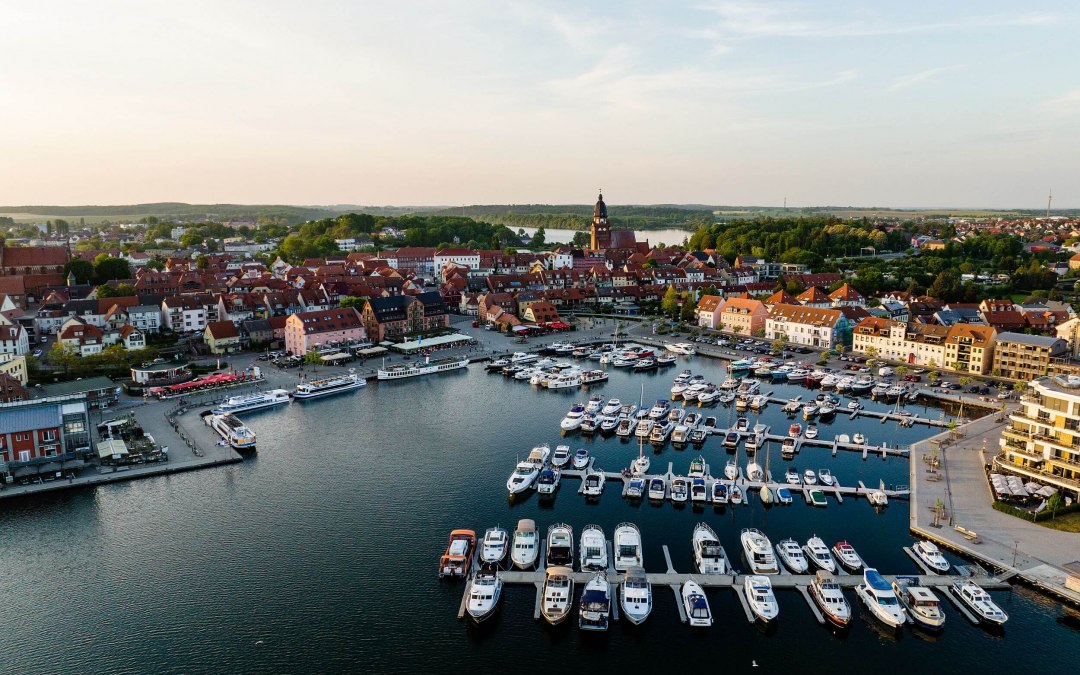 Der Hafen von Waren (M&uuml;ritz) // &copy; MV-T/G&auml;nsicke