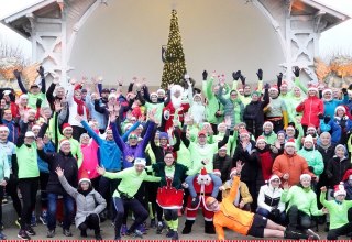 Weihnachtsmützenlauf, © Matthias Gründling