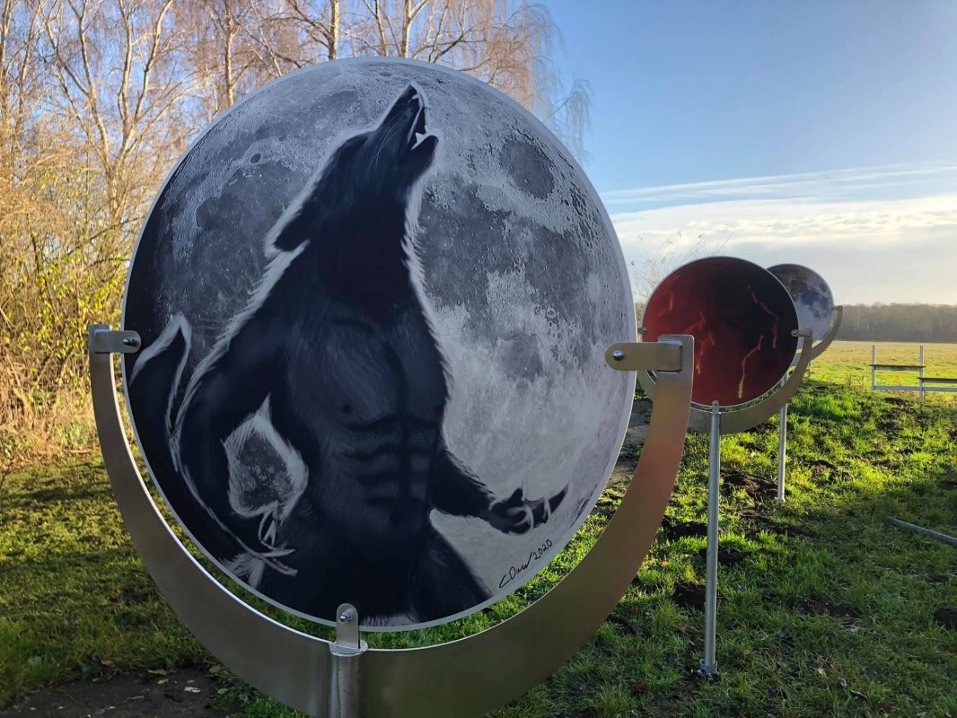 ... viel Wissenswertes rund um den Mond // &copy; Mecklenburger ParkLand