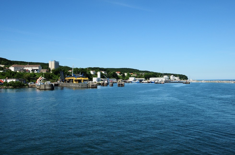 Panoramaansicht Sassnitz mit Stadthafen // © Tourismuszentrale Rügen Panoramaansicht Sassnitz mit Stadthafen // © Tourismuszentrale Rügen
