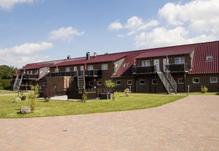 Ansicht der Ferienwohnungen auf dem Ferienhof Mirow // © Ferienhof Mirow/Mewes Ansicht der Ferienwohnungen auf dem Ferienhof Mirow // © Ferienhof Mirow/Mewes
