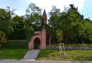Die Dankeskirche in Sehlen. // &copy; Tourismuszentrale R&uuml;gen