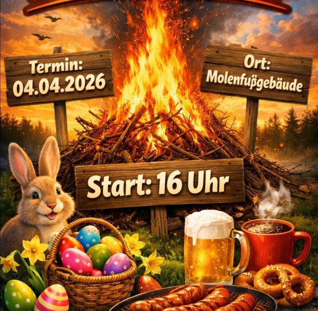 Osterfeuer // &copy; Stadt Sassnitz