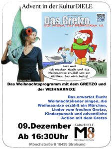 Das Gretzo und die Weihnaxnixe, © Lars Engelbrecht Das Gretzo und die Weihnaxnixe, © Lars Engelbrecht