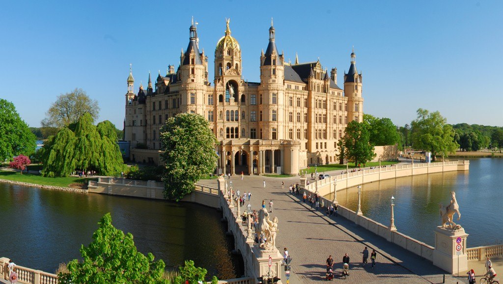 Schweriner Schloss, © Tourismusverband Mecklenburg-Schwerin e.V.