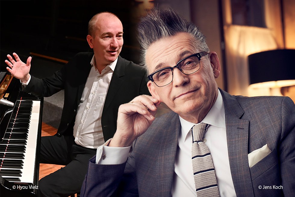 Götz Alsmann und Chris Hopkins, © Jens Koch Götz Alsmann und Chris Hopkins, © Jens Koch