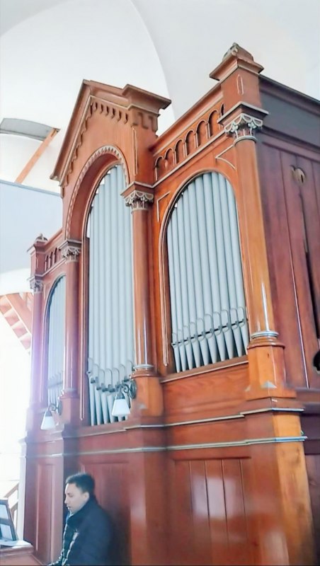 Orgel in Franzburg // © Britta Flödl Orgel in Franzburg // © Britta Flödl