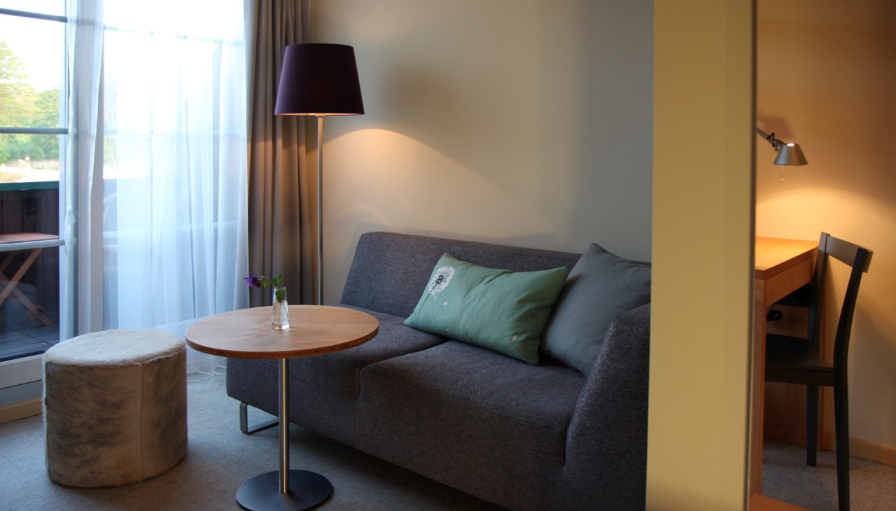 Blick ins Hotelzimmer, &copy; Altes Zollhaus