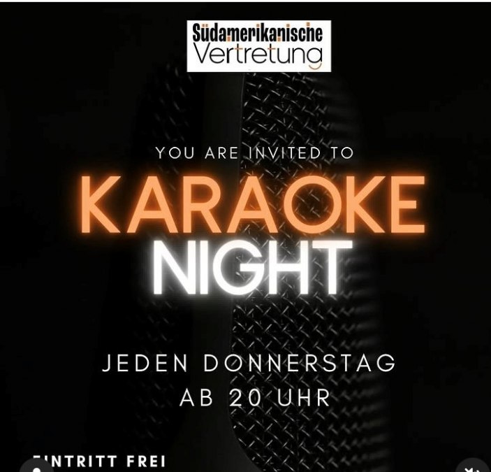 KARAOKE NIGHT, © SAV KARAOKE NIGHT, © SAV