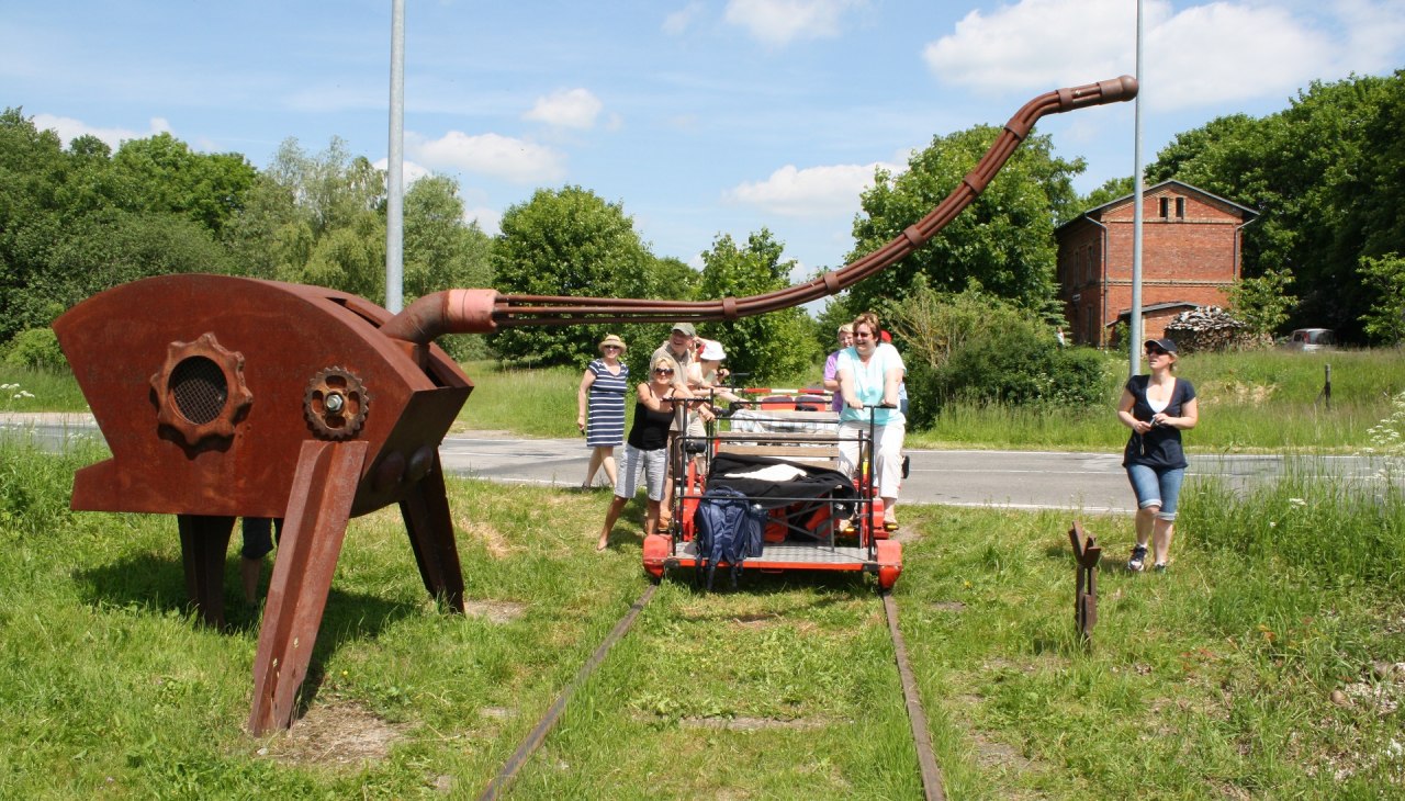 De " Schronk ", © Naturpark Draisine Dargun De " Schronk ", © Naturpark Draisine Dargun