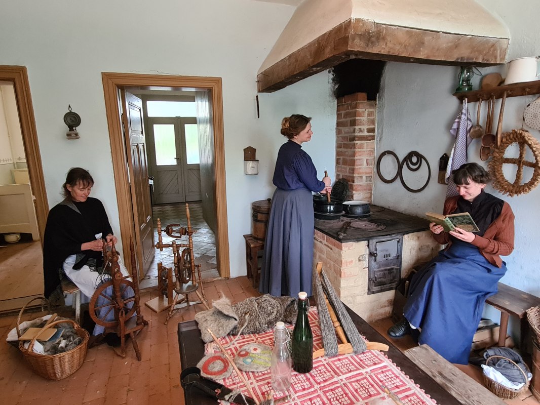 Alltag wie vor 100 Jahren. // &copy; Fred-Ingo Pahl