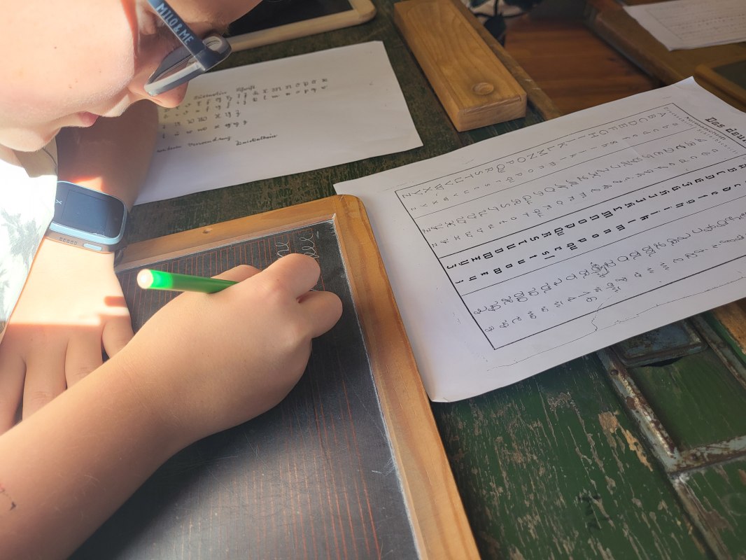 Schule fr&uuml;her, &copy; Meike Jezmann