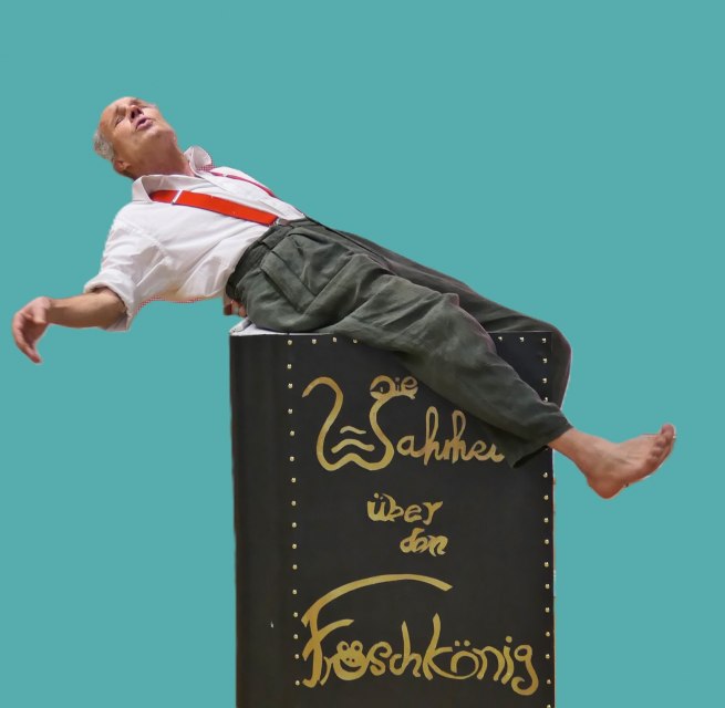 Die Wahrheit &uuml;ber den Froschk&ouml;nig | Achim Sonntag // &copy; Achim Sonntag | kindertheater-achimsonntag.de