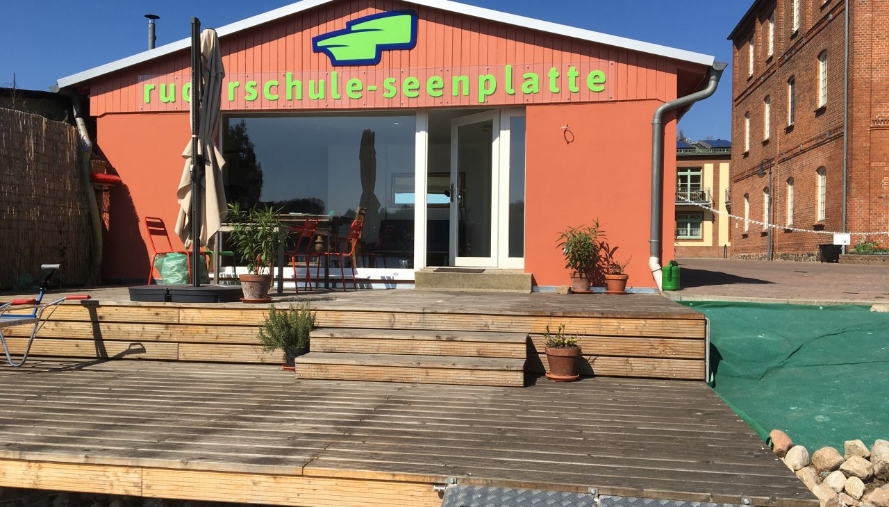 Von hier aus geht&rsquo;s los., &copy; Ruderschule Seenplatte GbR