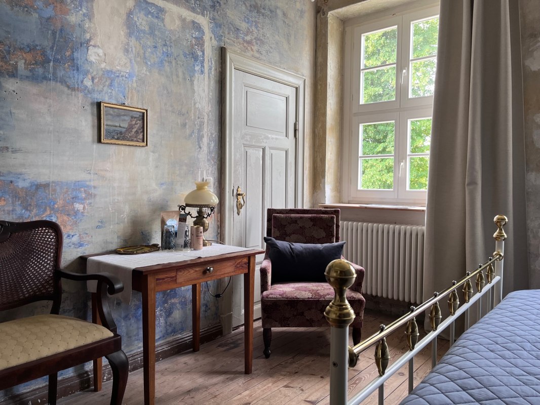 Blaues Zimmer // &copy; Gutshaus Manderow