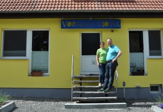 Willkommen bei Familie Becker! // &copy; Landurlaub M-V