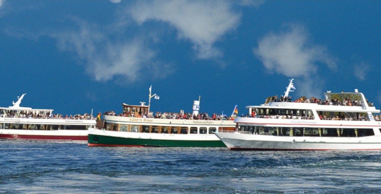 Flotte des Unternehmens, &copy; Fahrgastschifffahrt K&auml;pp'n Brass