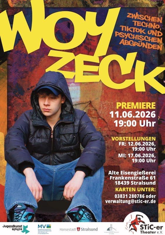 Plakat "WOYZECK" // &copy; STiC-er Theater e.V.