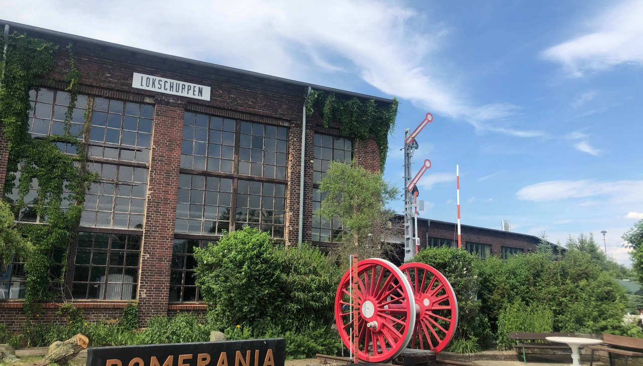 Willkommen in der Technikausstellung!, © Lokschuppen Pasewalk Willkommen in der Technikausstellung!, © Lokschuppen Pasewalk