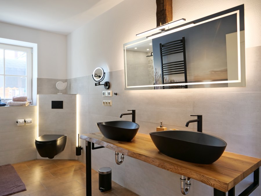 Badezimmer im Erdgeschoss, © P. Dombrowski Badezimmer im Erdgeschoss, © P. Dombrowski