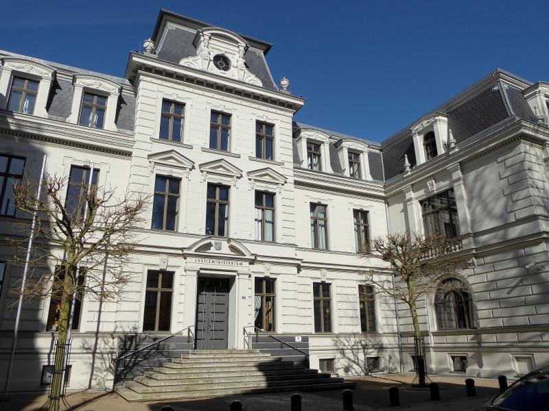 Justizministerium Ansicht, &copy; Welterbeverein Schwerin