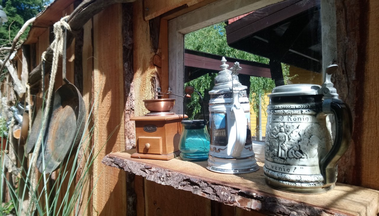 Waldgastst&auml;tte Uns H&uuml;sung Au&szlig;enbereich, &copy; Jana Koch