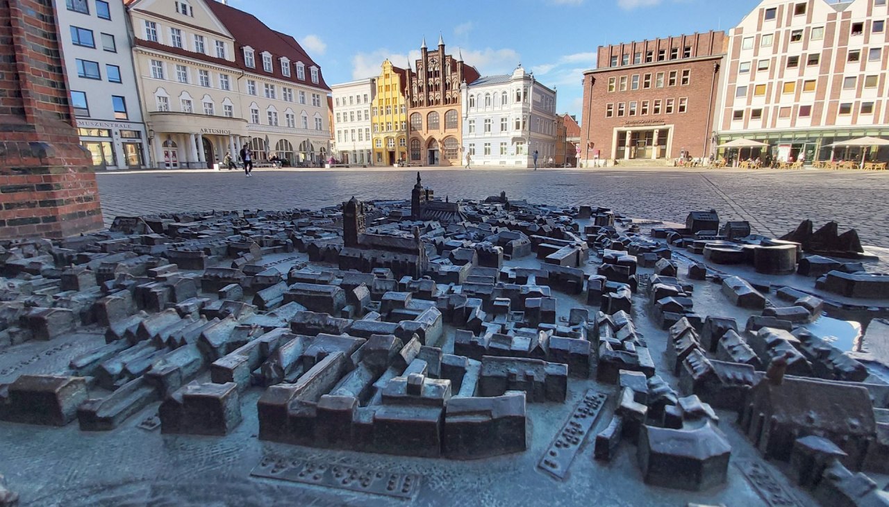 Tastmodell Alter Markt, © TZ HST Tastmodell Alter Markt, © TZ HST