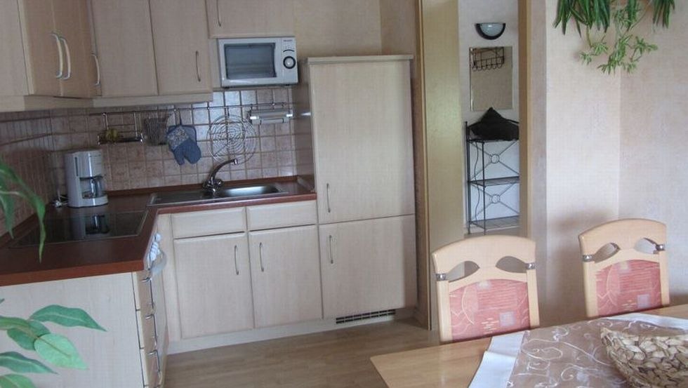 Küchenansicht der FeWo Haus Birgit, © Birgit Prüter Küchenansicht der FeWo Haus Birgit, © Birgit Prüter